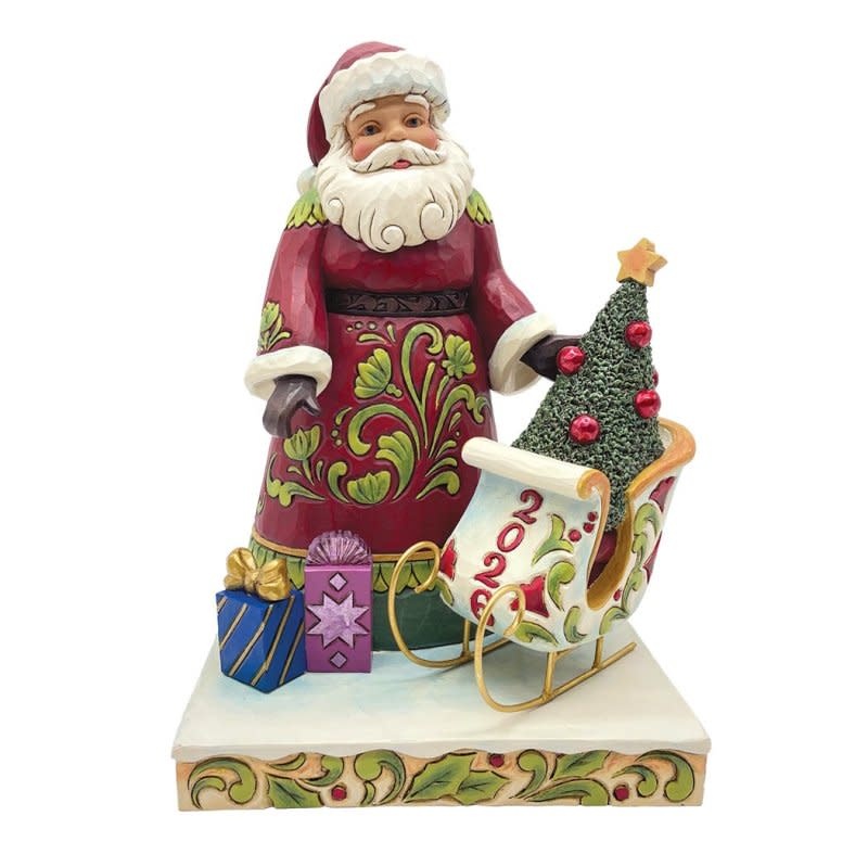 Figurine: 2026 Sated Santa Figurine
