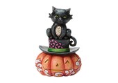 Figurine: Black Cat on Top Hat