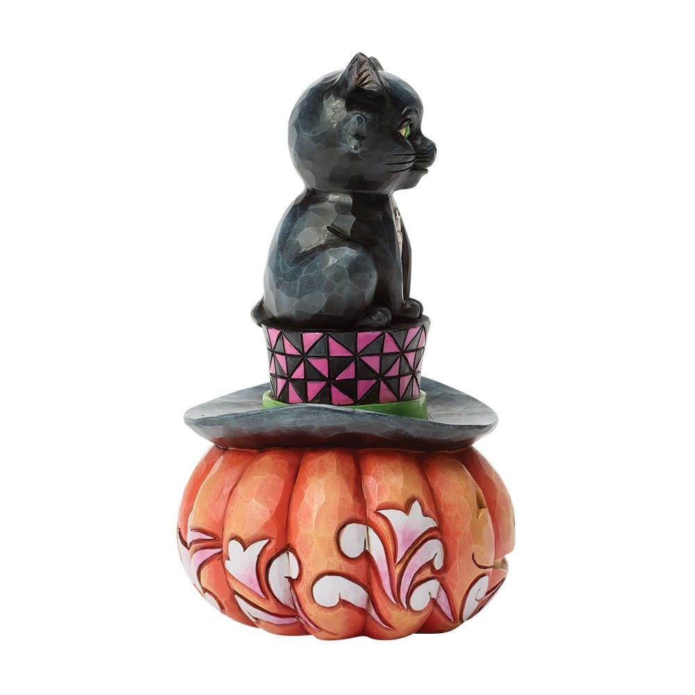 Figurine: Black Cat on Top Hat
