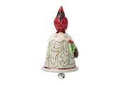 Figurine: Cardinal Perched on a Bell