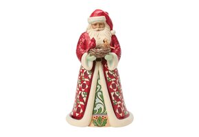 Figurine: Collectors Edition Santa With Birds Nest