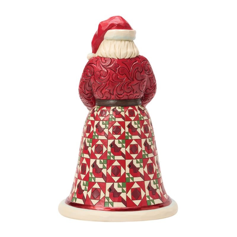 Figurine: Collectors Edition Santa With Birds Nest