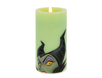 Kaars: Maleficent -  Green-  Led Candle