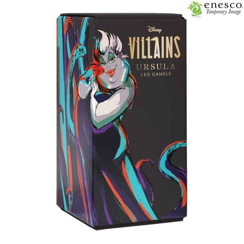 Kaars: Ursula -  Black-  Led Candle