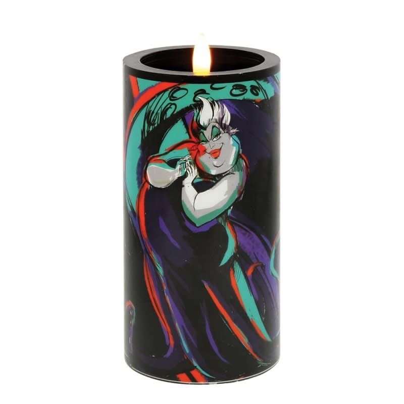 Kaars: Ursula -  Black-  Led Candle
