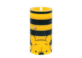 Kaars: Winnie The Pooh -  Blue and Yellow Striped LED Candle