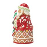 Figurine: Gingerbread Santa Candy Pane pint.