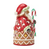 Figurine: Gingerbread Santa Candy Pane pint.