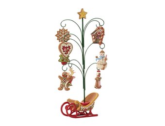 Ornaments: Gingerbread Tree With Cookie Ornaments