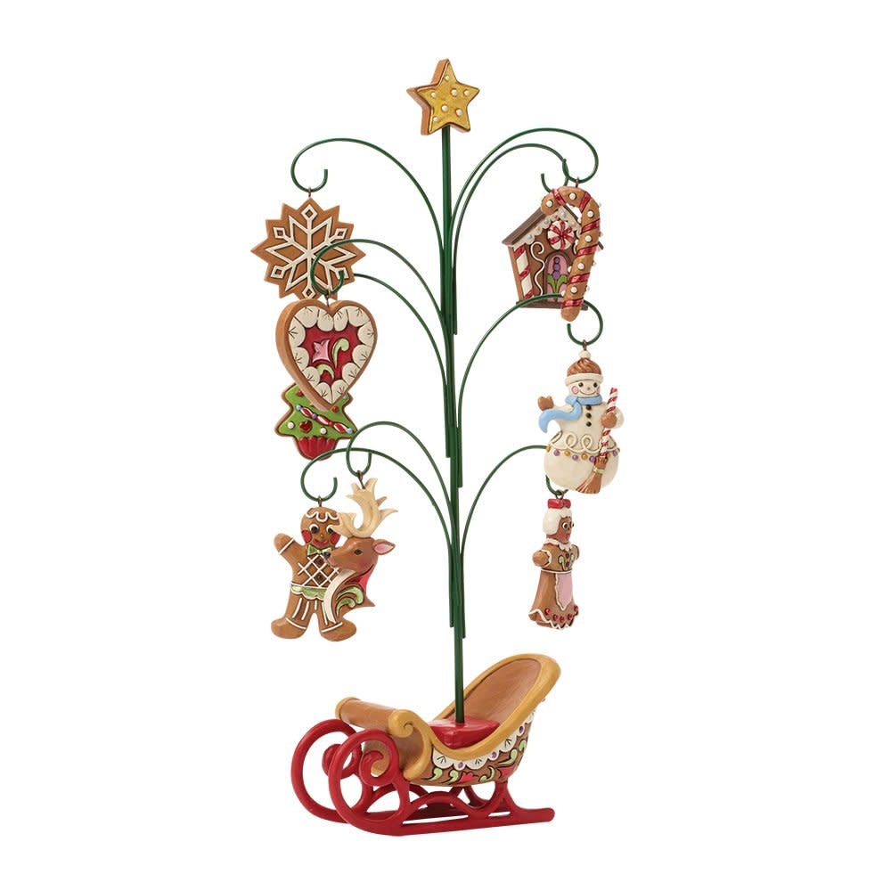 Ornaments: Gingerbread Tree With Cookie Ornaments