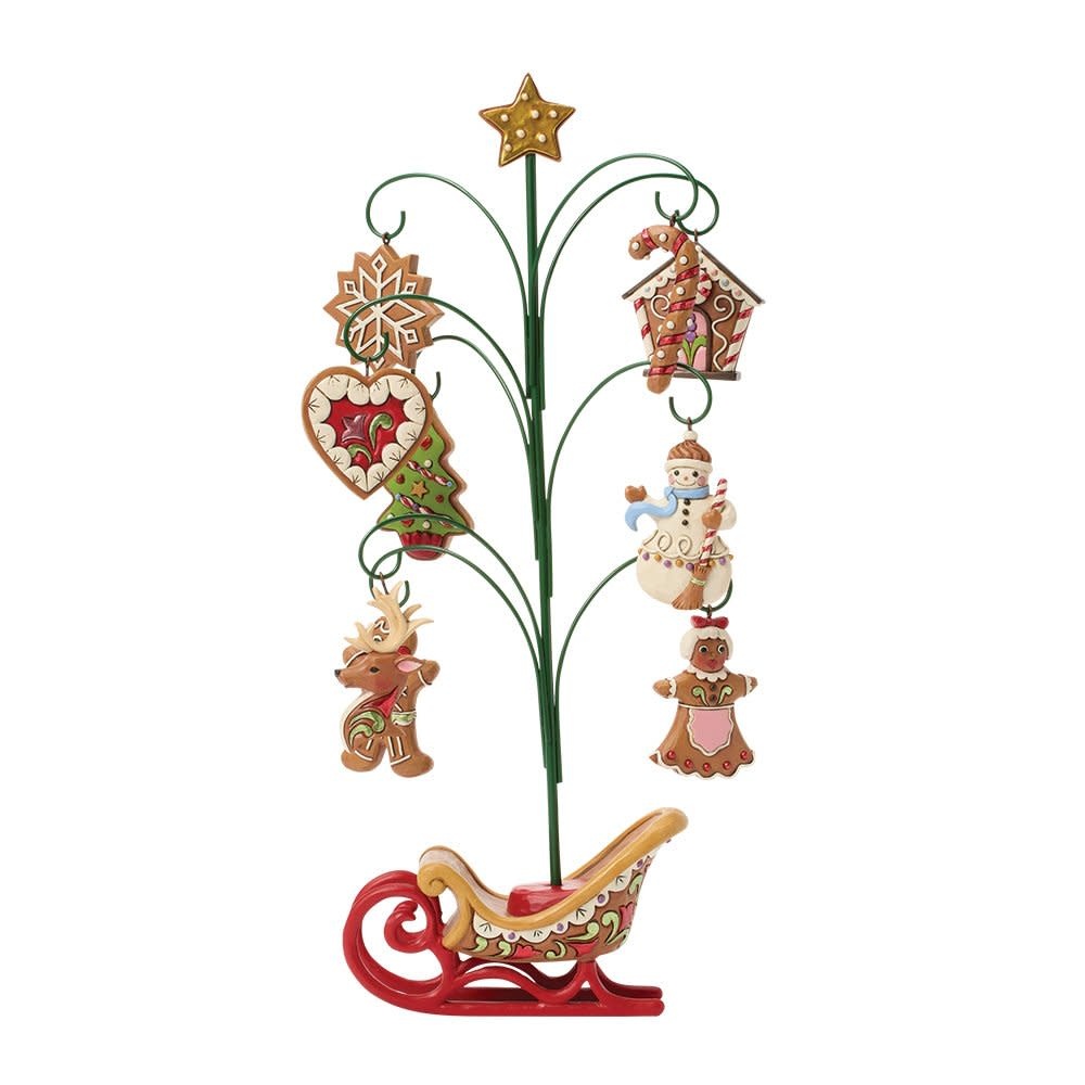 Ornaments: Gingerbread Tree With Cookie Ornaments