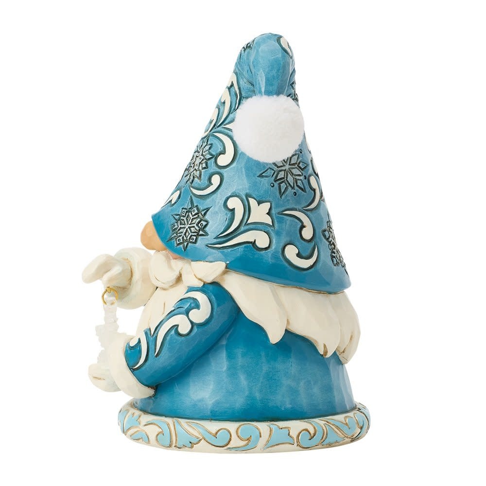 Figurine: Gnome With Snowflake