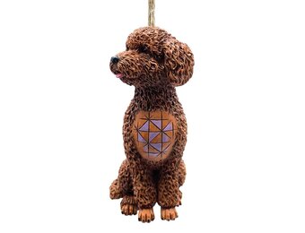 Ornament: Golden Doodle Dog Hanging ornament