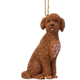 Ornament: Golden Doodle Dog Hanging ornament