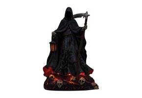 Figurine: Grim Reaper With LED Glow
