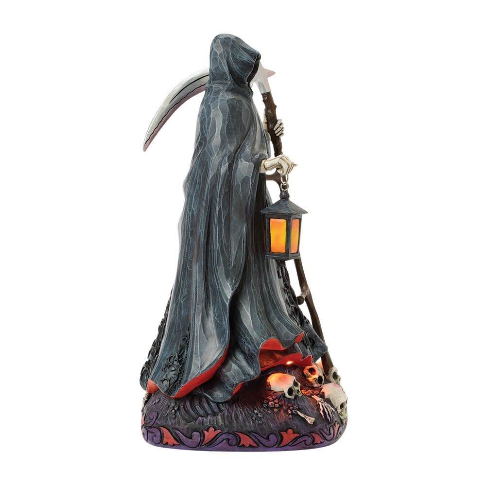 Figurine: Grim Reaper With LED Glow