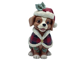 Figurine: Highland Glen Dog with Cape & Hat