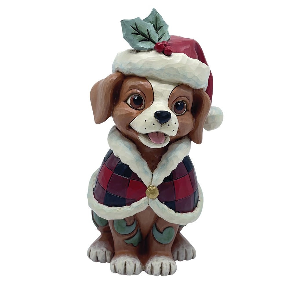 Figurine: Highland Glen Dog with Cape & Hat