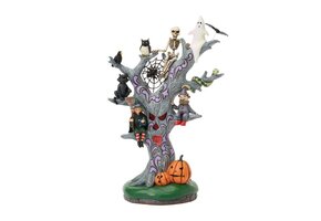 Figurine: Scary LED Tree Figurine.