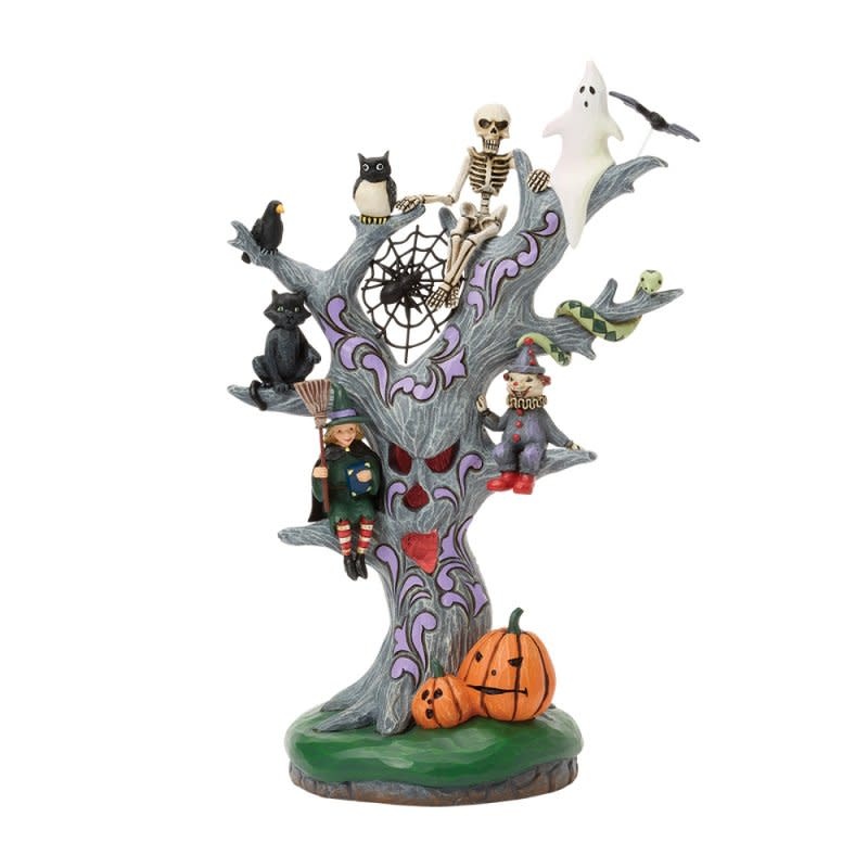 Figurine: Scary LED Tree Figurine.
