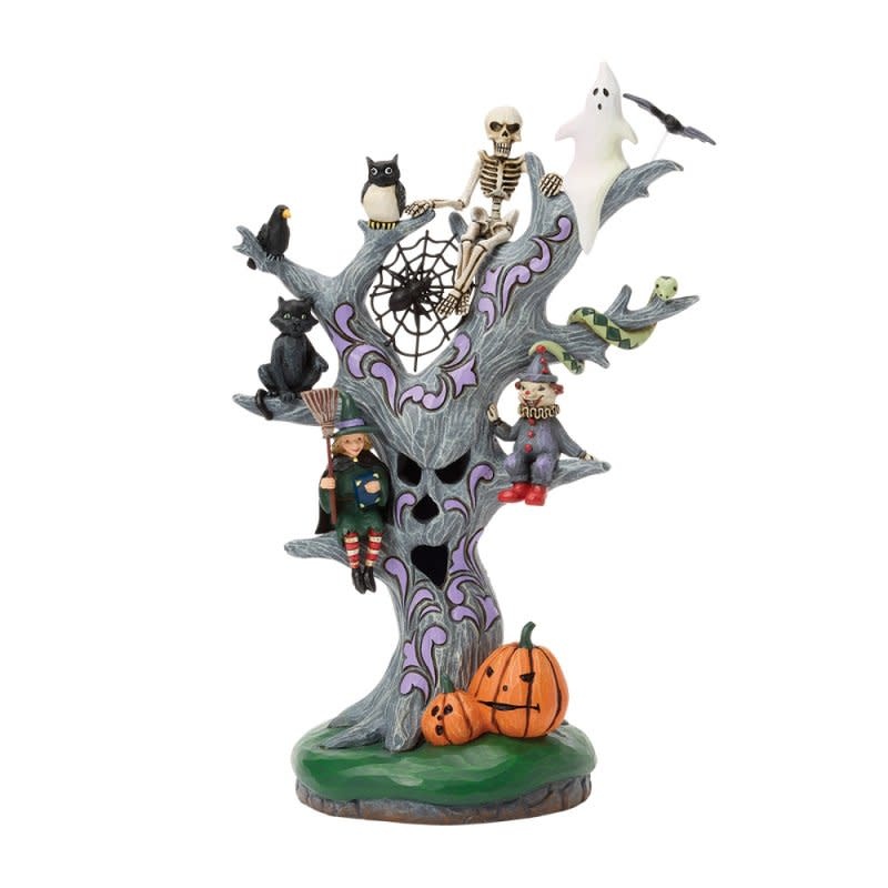 Figurine: Scary LED Tree Figurine.