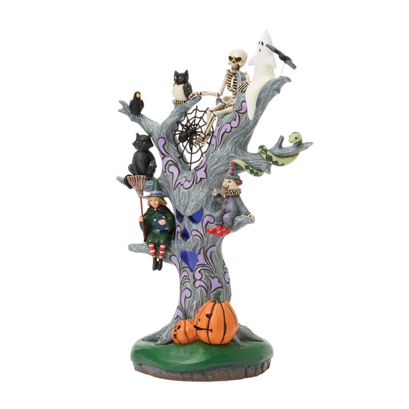 Figurine: Scary LED Tree Figurine.