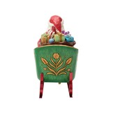 Figurine: Santa in a Musical Sleigh