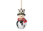 Ornament: Highland Glen Snowman Hanging Ornament by Heartwood Creek
