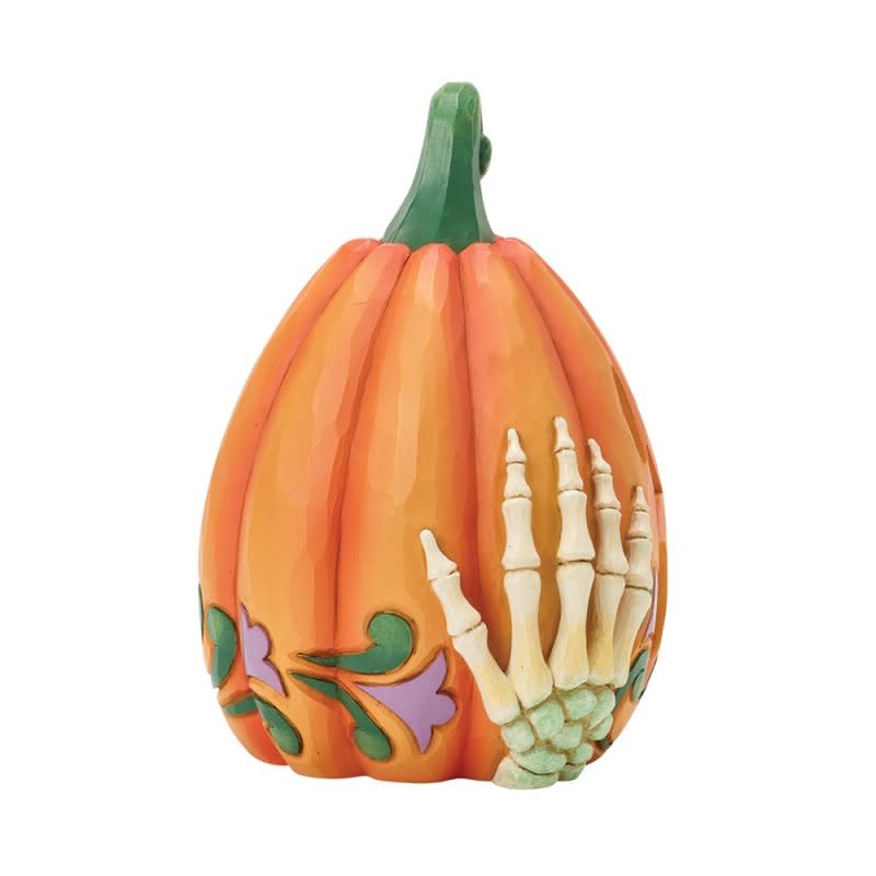 Figurine: Jack-o-lantern Skeleton LED Figurine by Heartwood Creek