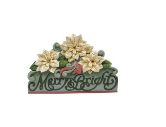 Figurine: Opal & Moss Christmas Sign by Heartwood Creek
