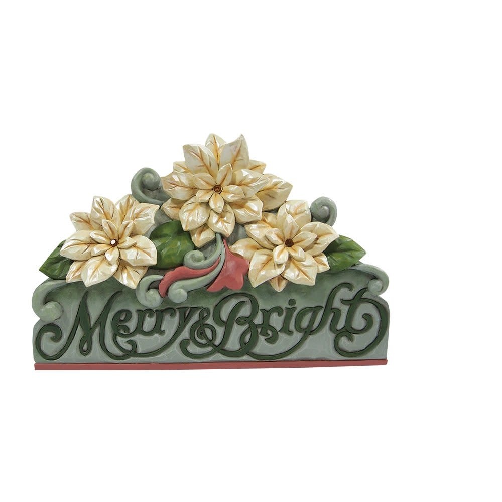 Figurine: Opal & Moss Christmas Sign by Heartwood Creek