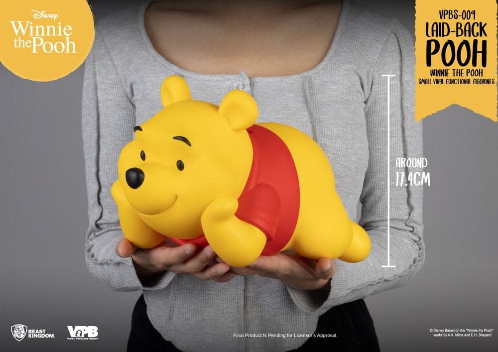 Spaarpot: Winnie The Pooh _ Small Vinyl Bank laid-back Winnie 17 cm