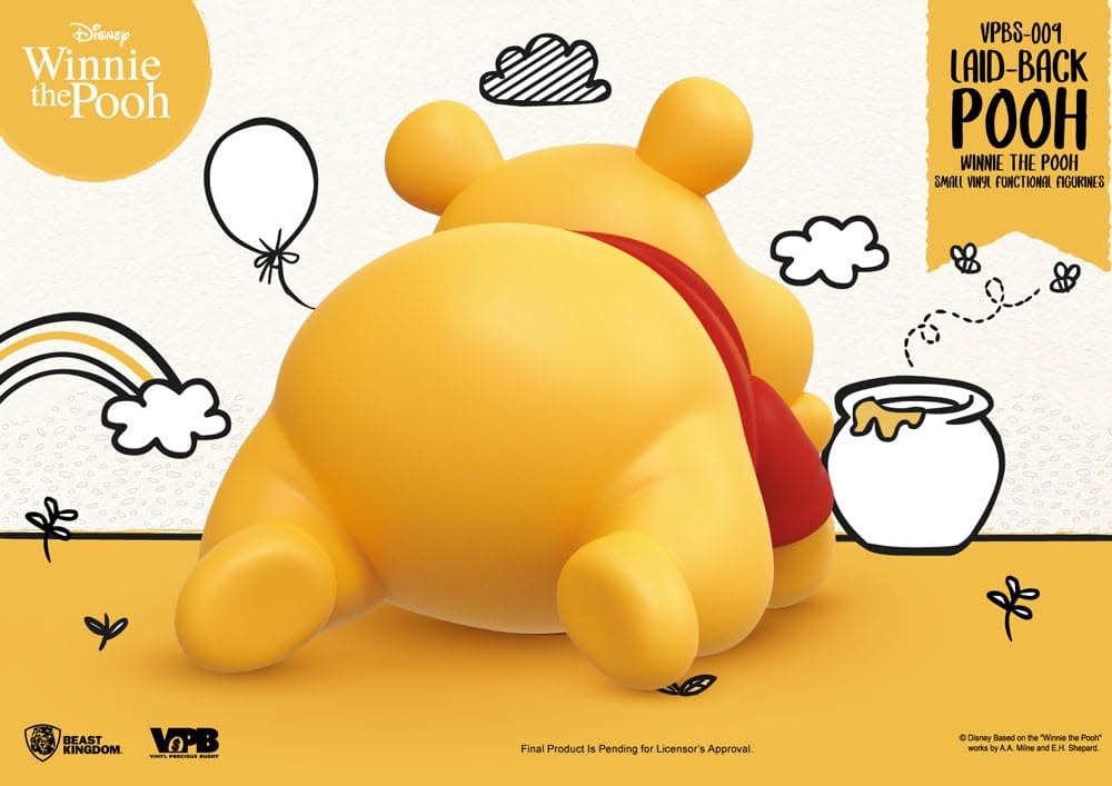 Spaarpot: Winnie The Pooh _ Small Vinyl Bank laid-back Winnie 17 cm