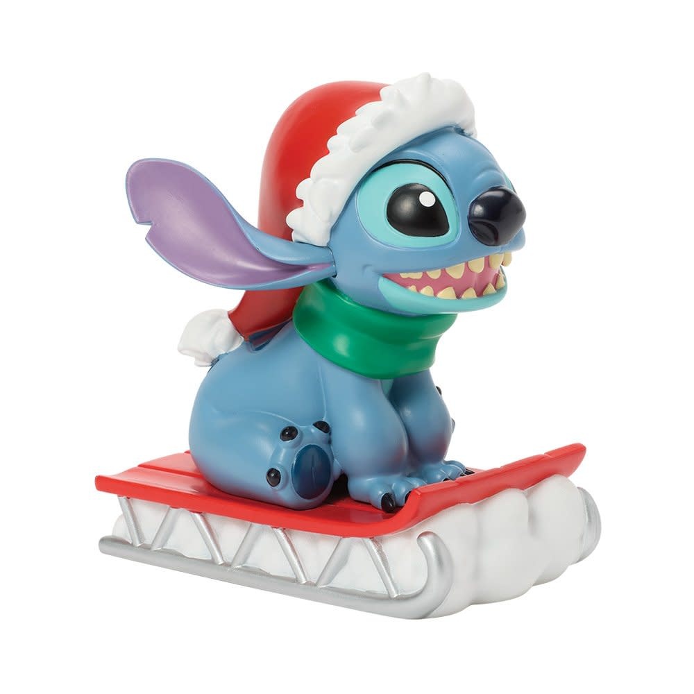 Figurine: Stitch Christmas Moment Figurine by Disney Showcase