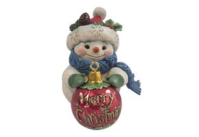 Hanging Ornament: Snowman - with Bauble