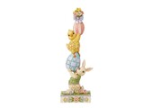 Figurine: Playful Pile-up - Stacked Bunny