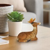 Figurine: Deer with Butterfly