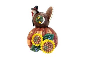 Figurine: Gobble Greetings (Harvest Turkey)