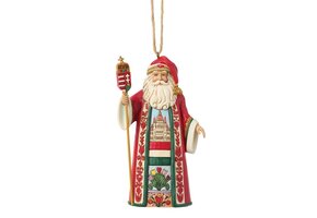 Ornament: Hungary Santa Hanging Ornament by Heartwood Creek
