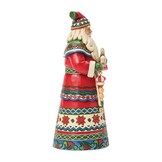 Figurine: Laplander Santa with Rocking Horse by Heartwood Creek
