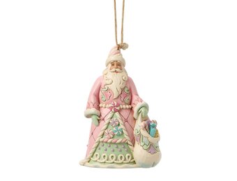 Ornament: Sweets Santa with a Bag of Candy H/O by Heartwood Creek