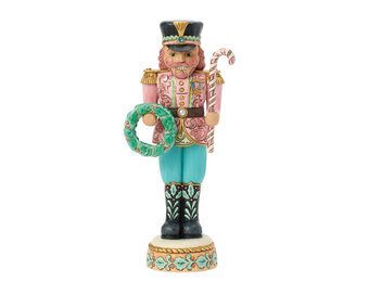 Notenkraker: Pastel Toy Soldier Nutcracker by Heartwood Creek