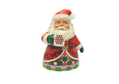 Figurine: Santa Drinking Hot Cocoa Figurine by Heartwood Creek