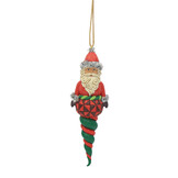 Ornament: Santa Finial Hanging Ornament by Heartwood Creek