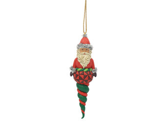 Ornament: Santa Finial Hanging Ornament by Heartwood Creek