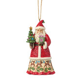 Haning Ornament: Santa - with Gifts