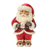 Figurine: Santa with Hot Cocoa Pint Figurine by Heartwood Creek