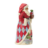 Figurine: Santa with Santa & Mrs Claus Scene by Heartwood Creek