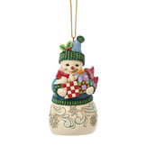 Hanging Ornament: Snowman - with Arms Full