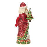 Figurine: Traditional Nutcracker with Tree Figurine by Heartwood Creek